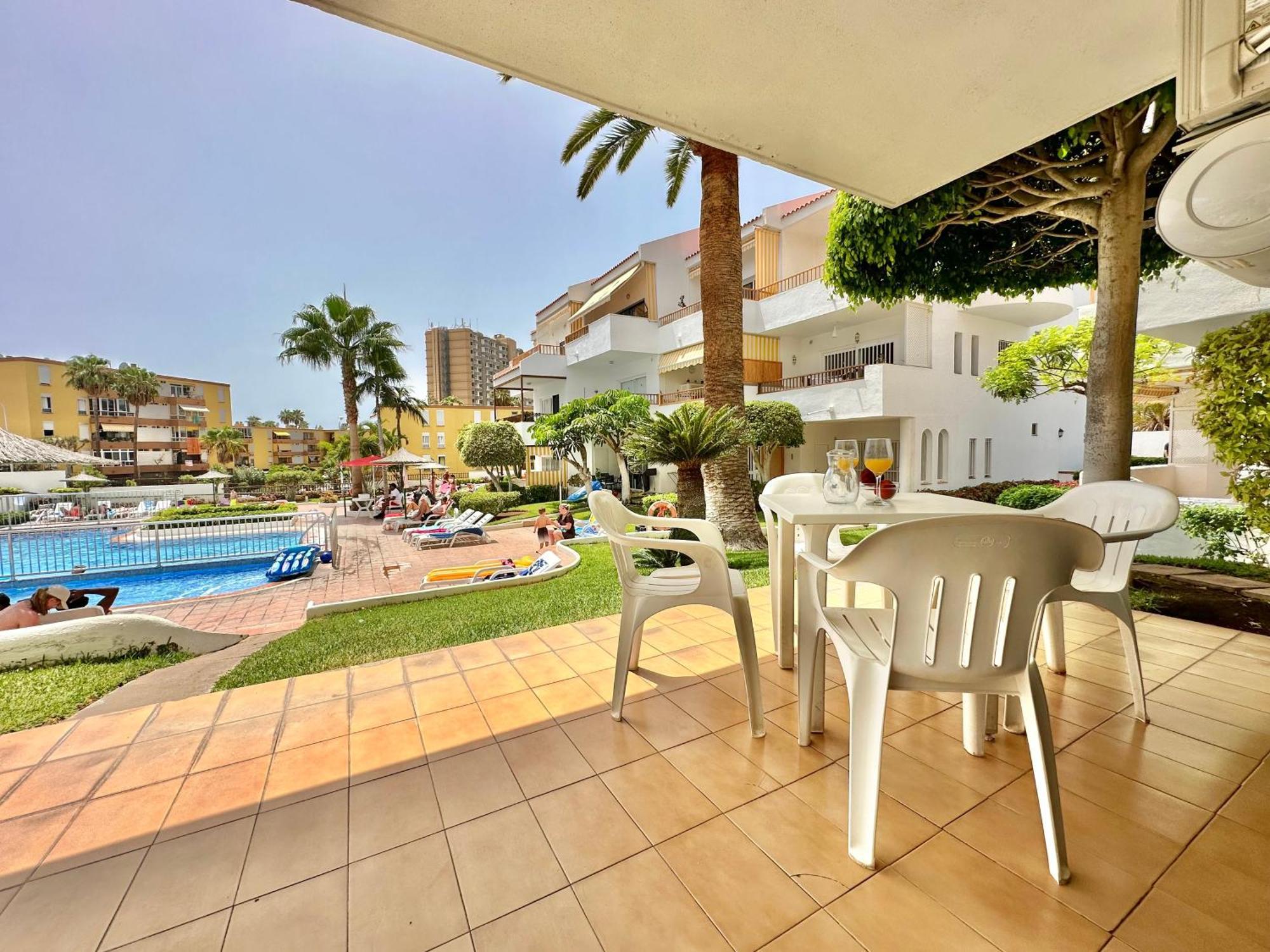 Ferienwohnung Pool Views Terrace Los Cristianos  Exterior foto